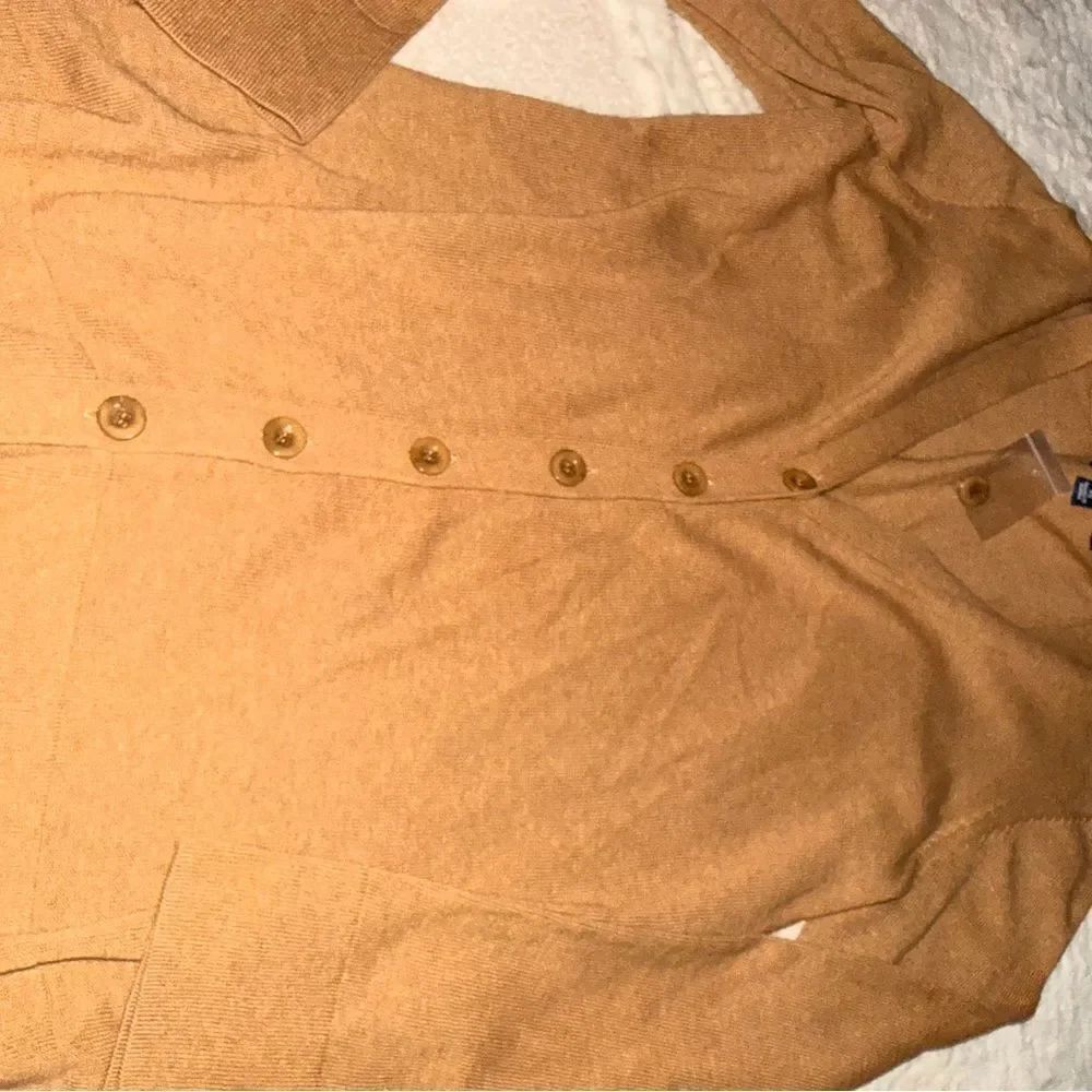 Chadwicks Camel-Tone Knit Cardigan